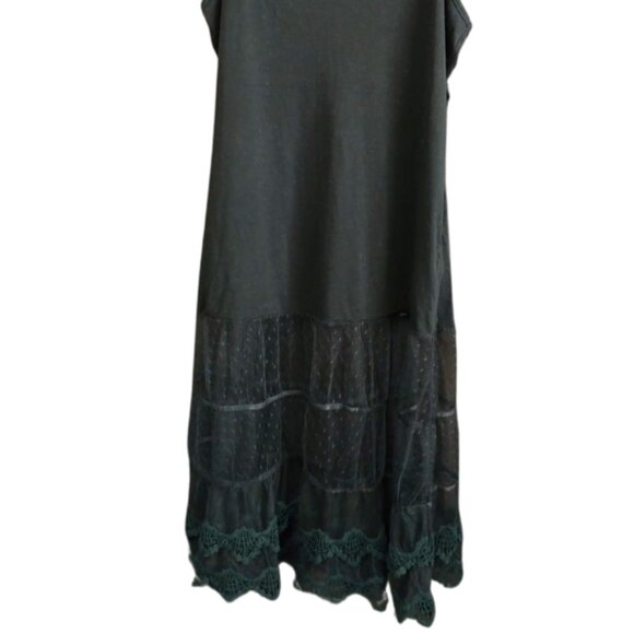 Mystree Boho Dress Extender Lace Layer Tank Cami Tunic Dress, Small - Picture 3 of 13